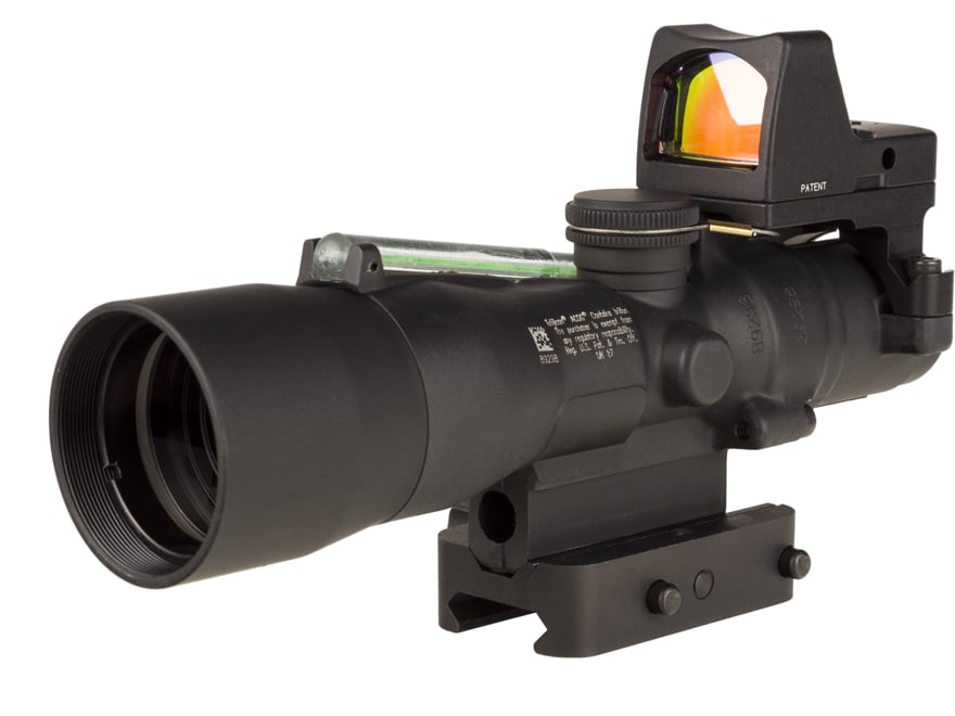 Trijicon ACOG TA33 Compact Rifle Scope 3x 30mm Dual-Illuminated Green