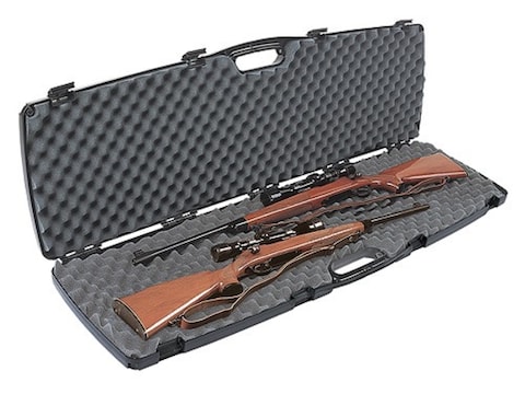 Plano Gun Guard SE Double Scoped Rifle Case 51-3/4 Polymer Black