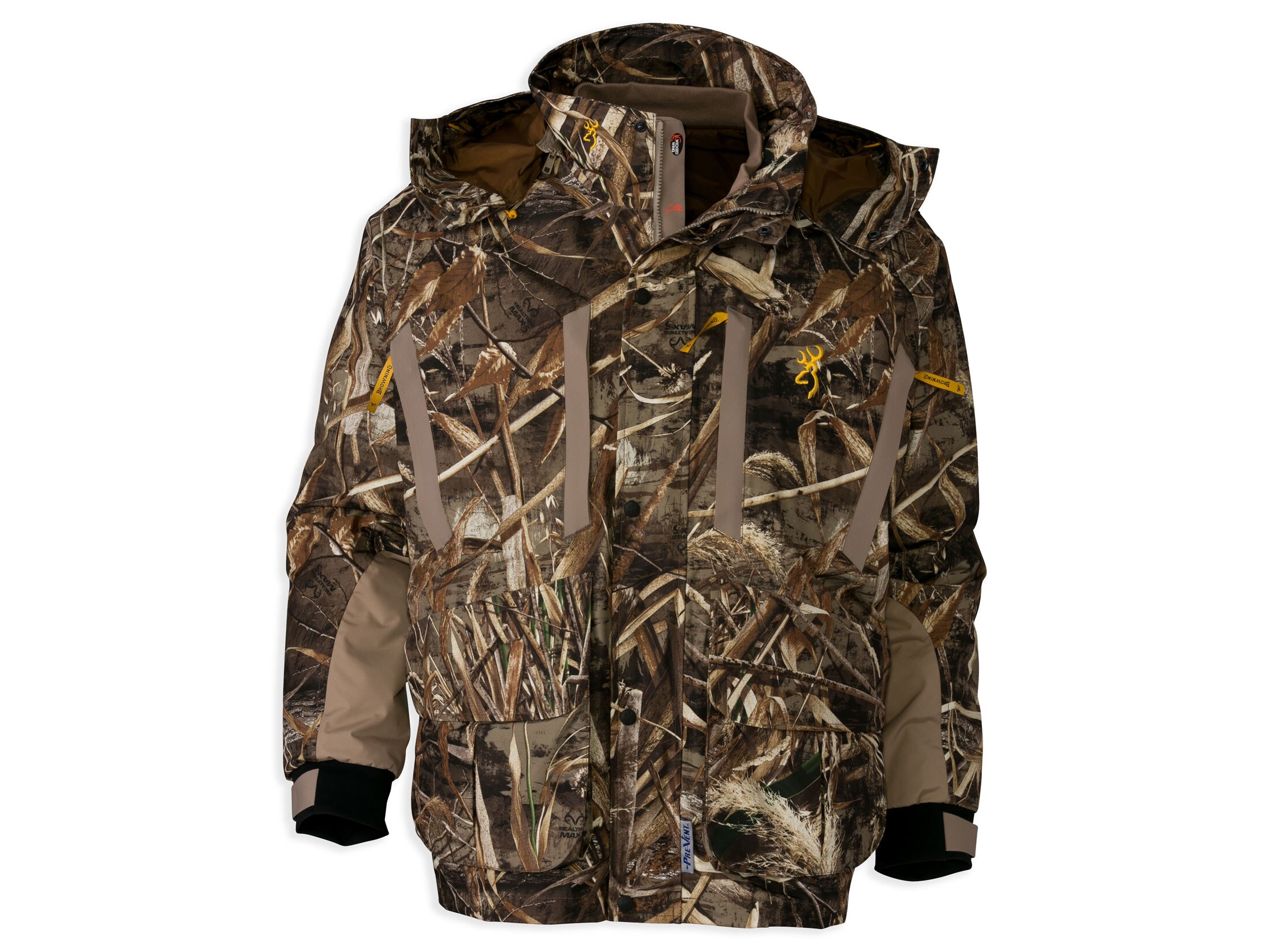 Browning Men's Wicked Wing 4-in-1 Parka Realtree Max-5 Camo 2XL