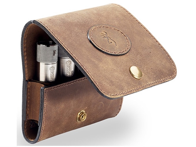 Browning Choke Tube Case Crazy Horse Leather