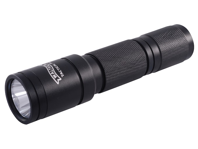 Walther Tactical Pro Flashlight LED 2 CR123A Batteries Aluminum Black