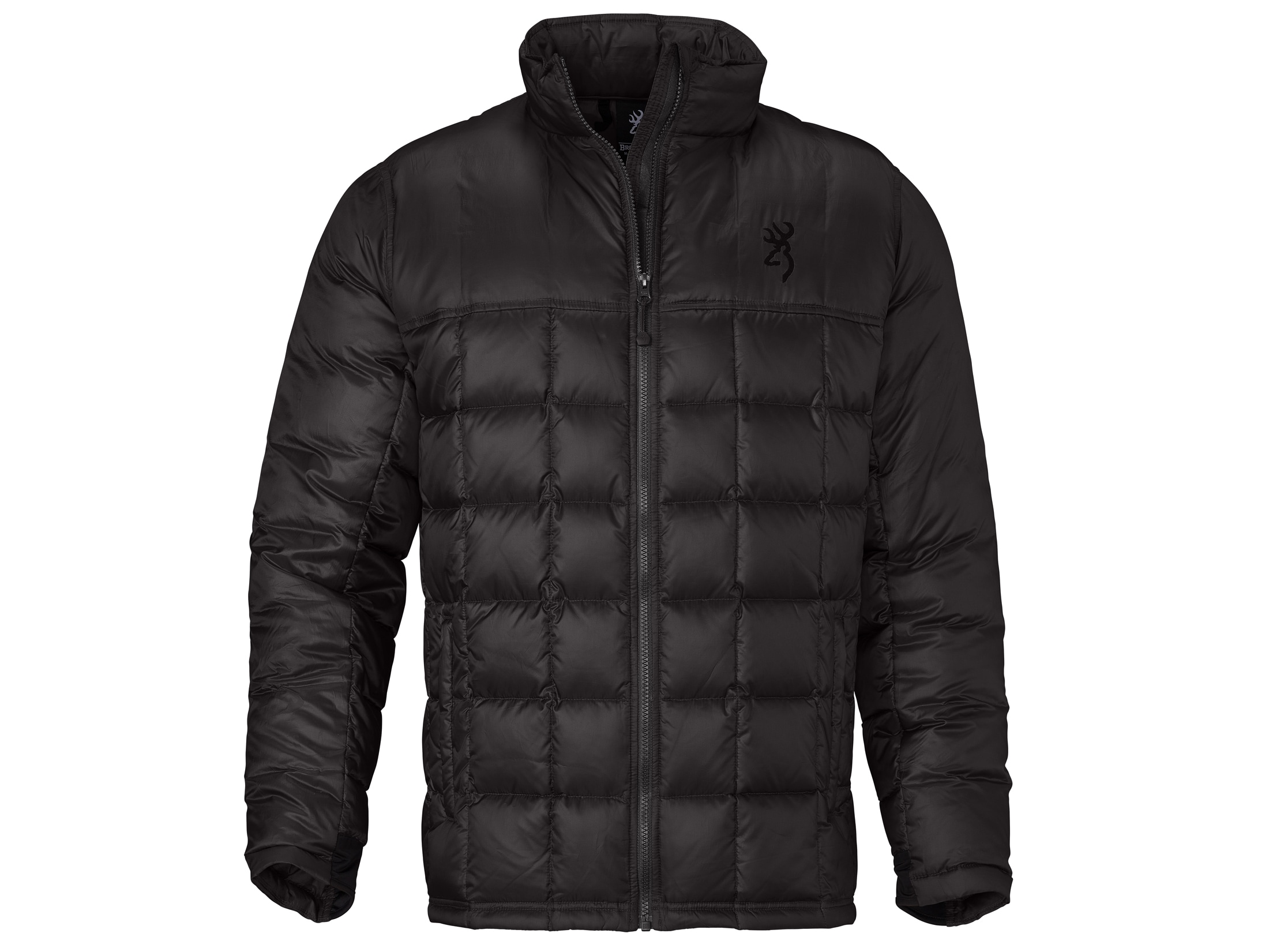 Browning Men's Windy Mountain Down Insulated Jacket Polyester Charcoal