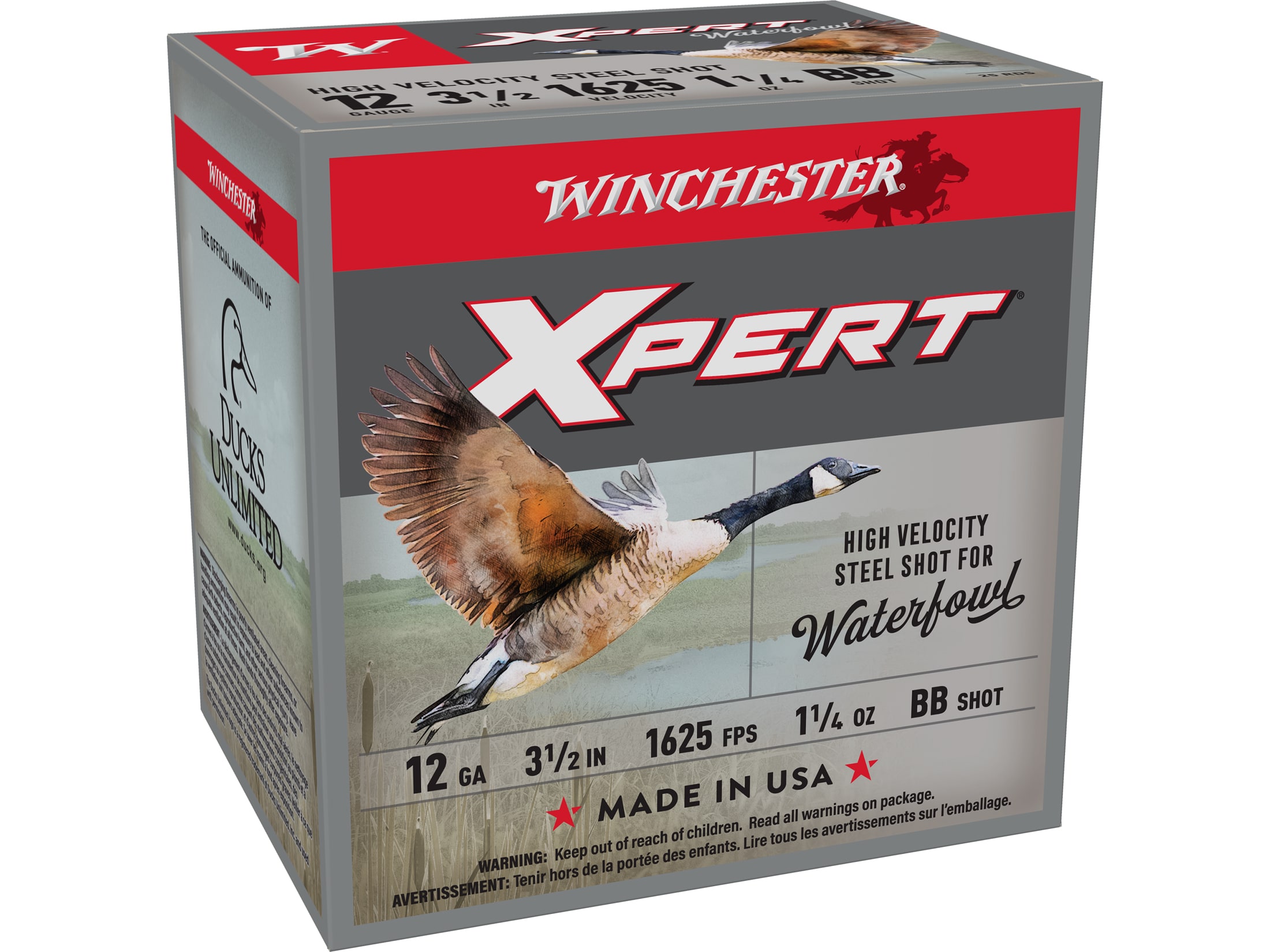 Winchester Xpert High Velocity Ammo 12 Ga 3-1/2 1-1/4oz BB Non