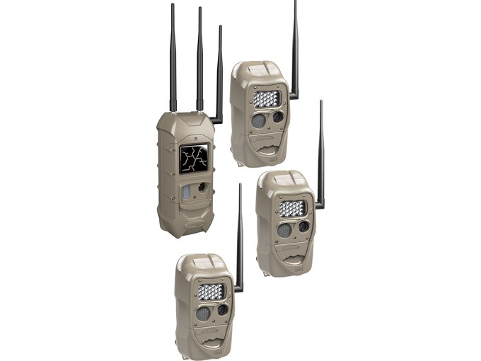 Cuddeback CuddeLink Starter Kit 3 + 1 Trail Camera Cellular Combo Pack
