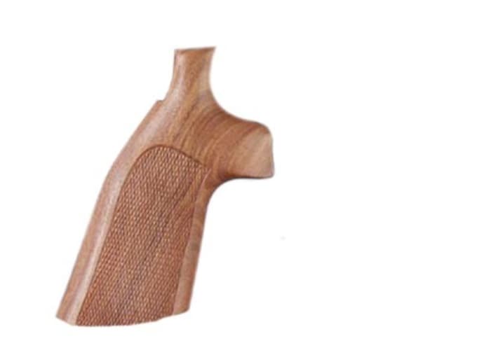 Hogue Fancy Hardwood Grips S&W J-Frame Square Butt Checkered