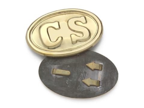 Civil War Belt Buckle - Confederate CS 