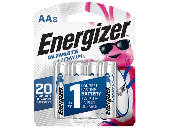 Energizer ultimate lithium battery aa 1 5 volt lithium 8pk