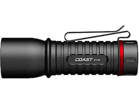 coast rechargable flashlight 31102 Slayer Pro Rechargeable LED Flashlight, Programmable, BLUE CBM Tools Cut through deep darkness Coast XT7R Rechargeable Flashlight Black