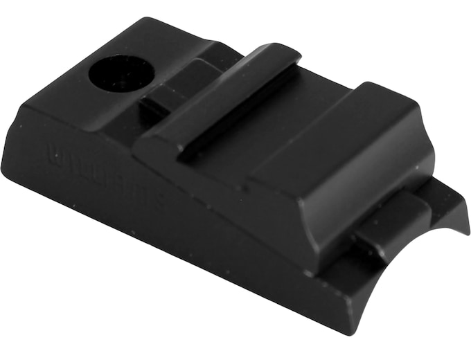 Williams WGOS-Medium Open Sight Less Blade Fits Barrel Diameter .730" to .830" Aluminum Black