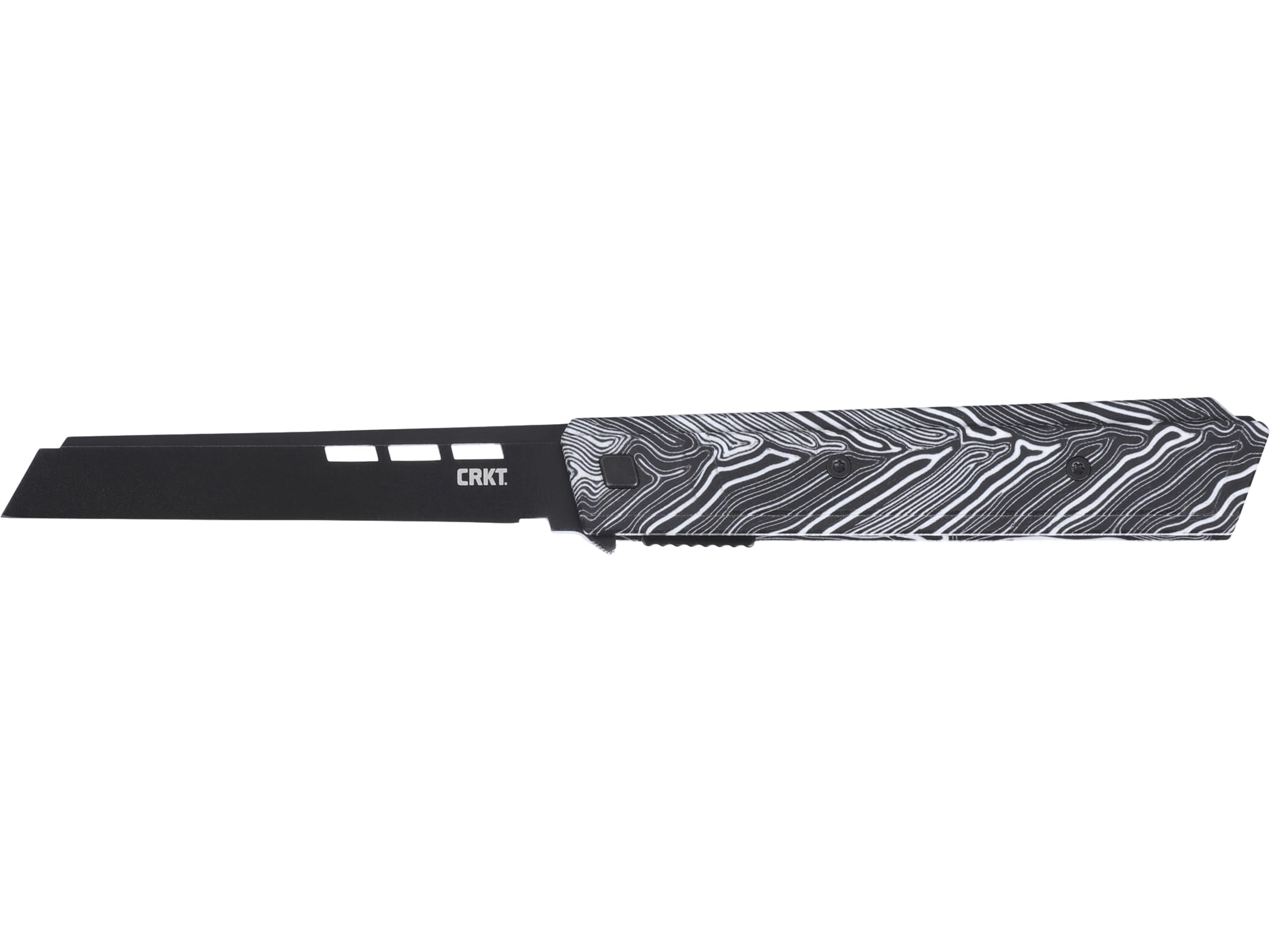 CRKT Zephyr Pocket Knife 3.22 Wharncliffe Sandvik 14C28N Black