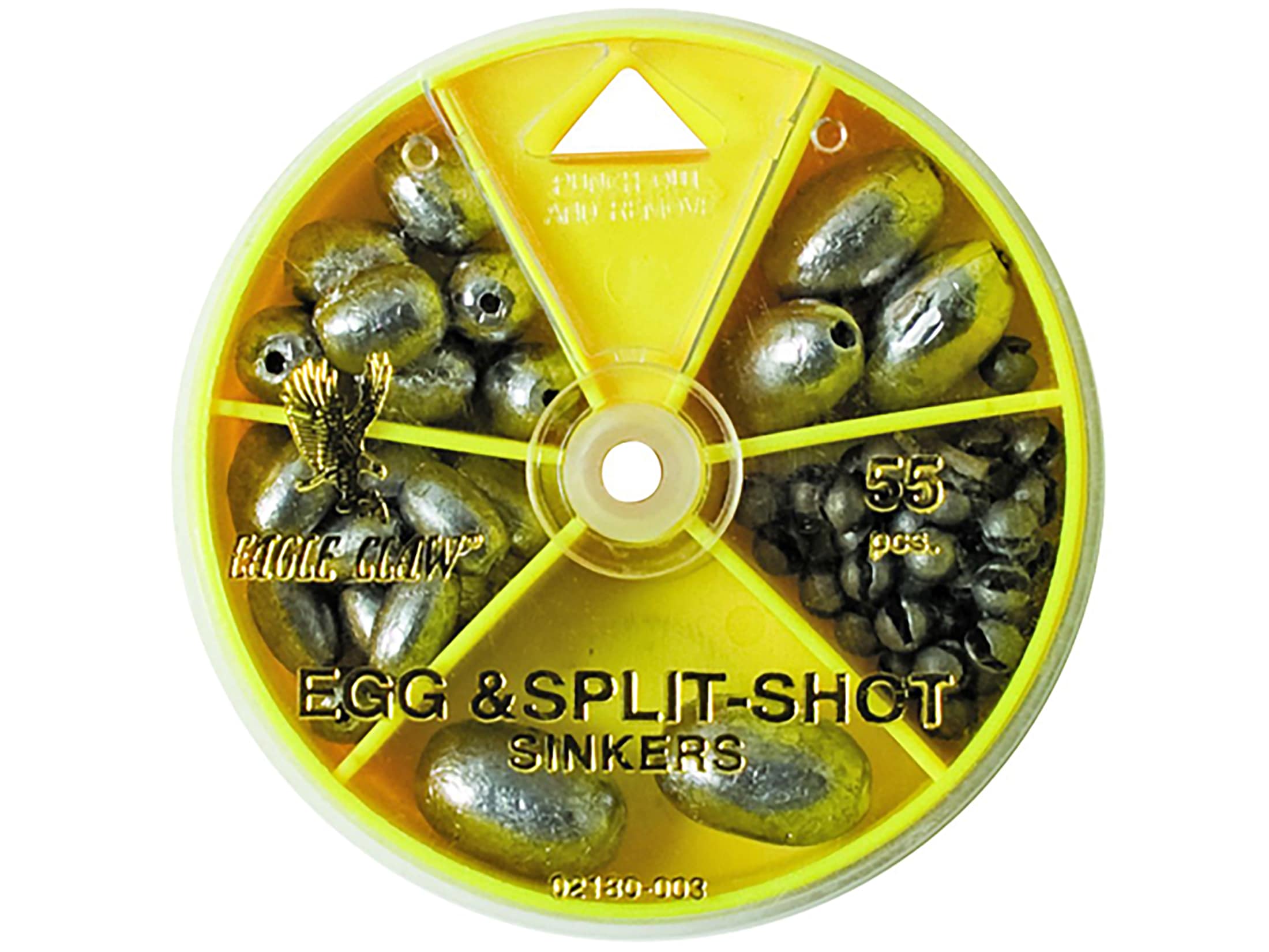 Eagle Claw Egg & Split-Shot Sinker Assortment