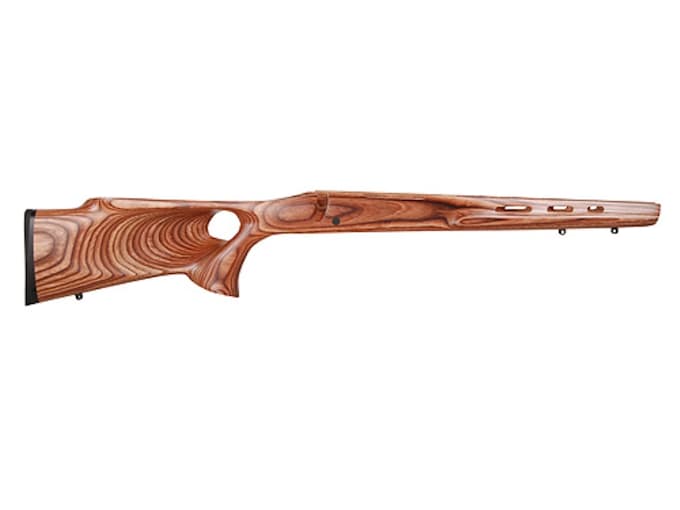 Boyds' Ross Featherweight Thumbhole Rifle Stock Winchester 70 Factory Barrel Channel Laminated Wood Brown Drop-In