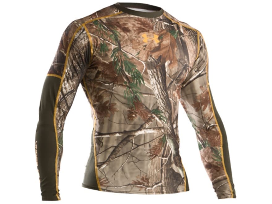 under armour camo compression shirt