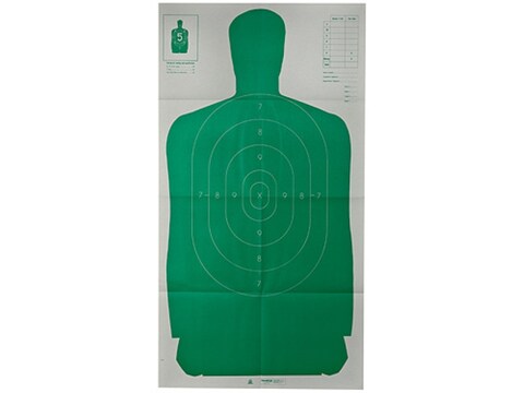 Champion Le Green Silhouette Targets B 27 Fsa 24 X 45 Paper Pack Of