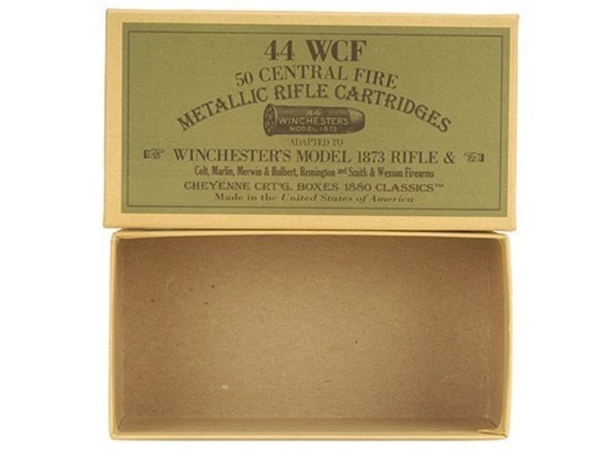 Cartridge Box Reproduction vintage early UMC .44-100 .44-40 
