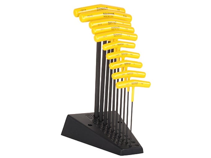 Bondhus THandle Ball End Hex Wrench Set Stand SAE