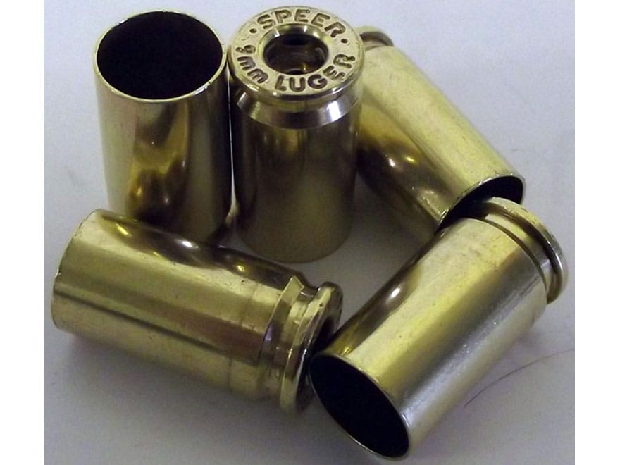 1000 Once Fired Premium Nickel Plated Brass Cases (9mm) – Bullet Bouquets