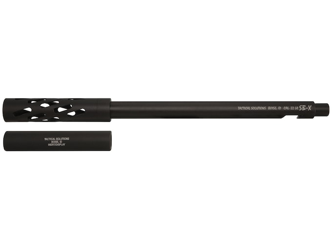 Tactical Solutions SB-X Barrel Ruger 10/22 22 Long Rifle .920" Diameter 1 in 16" Twist 16.5" Aluminum Threaded Muzzle Black