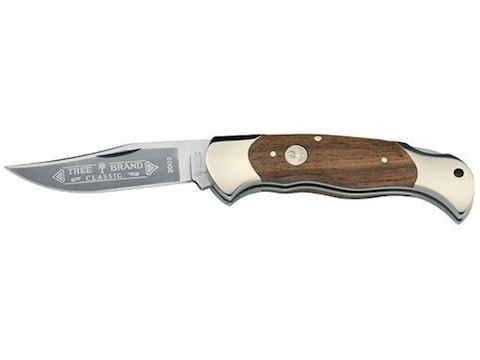 Boker Rosewood Hunter Folding Pocket Knife 3.125 Drop Point