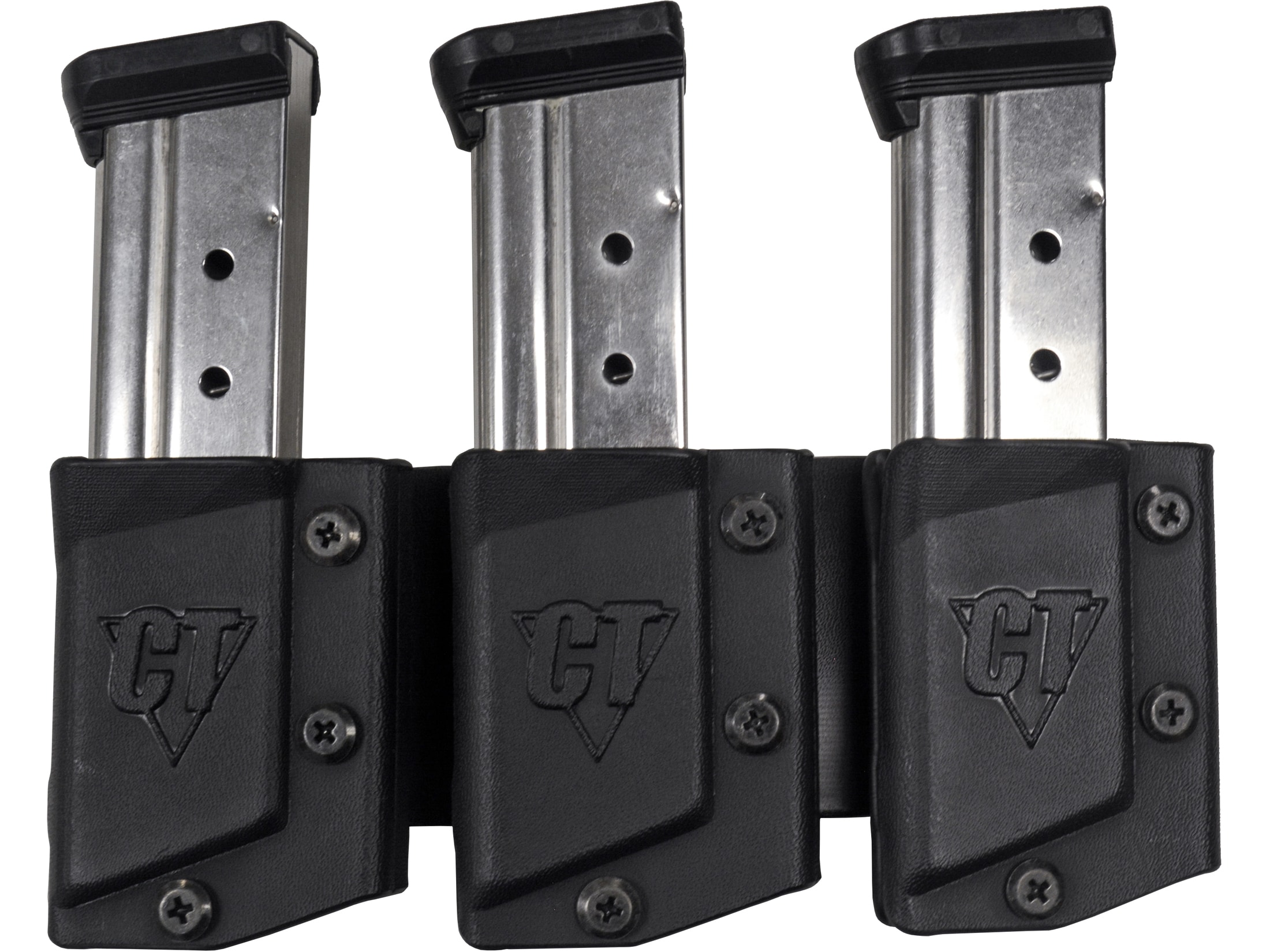 Comp-Tac Twin Magazine Pouch W/ Belt Clip