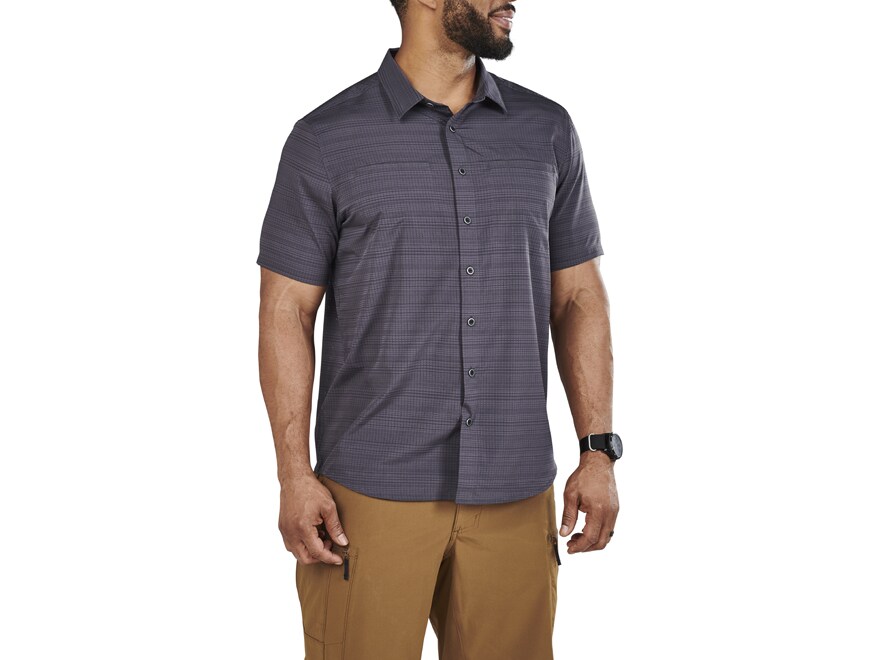 5.11 Men's Ellis Short Sleeve Shirt Volcanic Medium