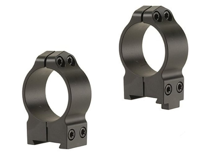 Warne 30mm Permanent-Attachable Ring Mounts CZ 550 BRNO 602 (19mm