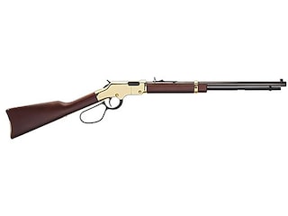 Henry Golden Boy Lever Action Rimfire Rifle 17 Hornady Magnum Rimfire (HMR) 20" Barrel Blued and American Walnut image