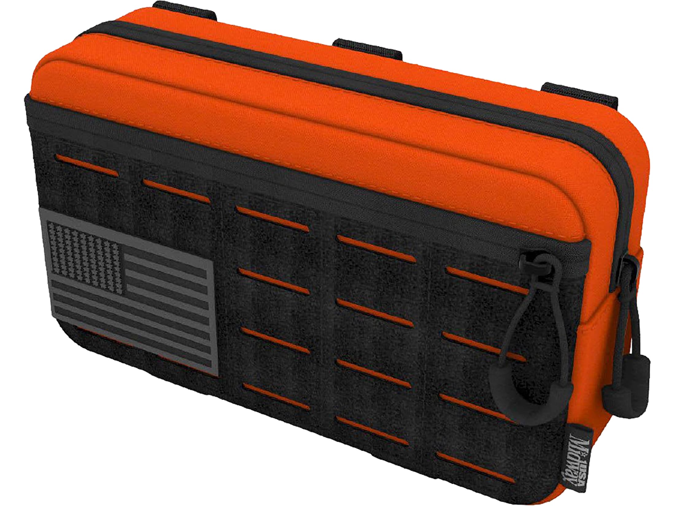 MidwayUSA Tactical MOLLE Admin Pouch Blaze Orange