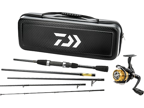 Daiwa Carbon Case Travel Spinning Combo 5'6 Spinning Rod Light