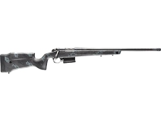 Bergara B-14 Crest Carbon Bolt Action Centerfire Rifle 22-250 Remington 20" Barrel Carbon Fiber and Black/Gray image