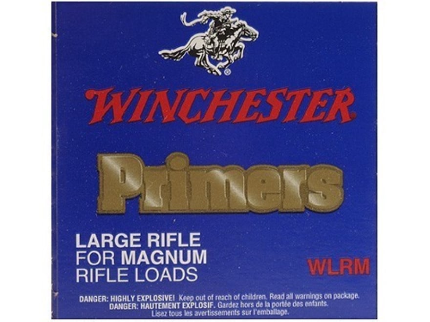 Winchester Large Rifle Mag Primers #8-1/2M Case of 5000 (5 Boxes of