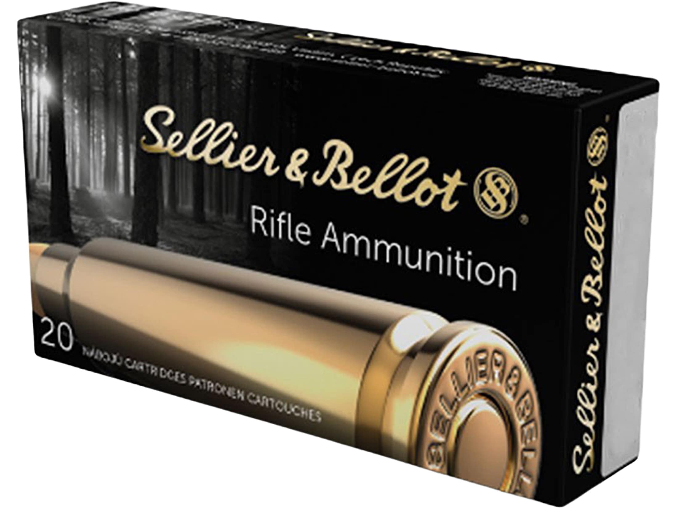 Sellier & Bellot 6.5 Creedmoor Ammo 142 Grain Jacketed Hollow Point Case of 500 (25 Boxes of 20)