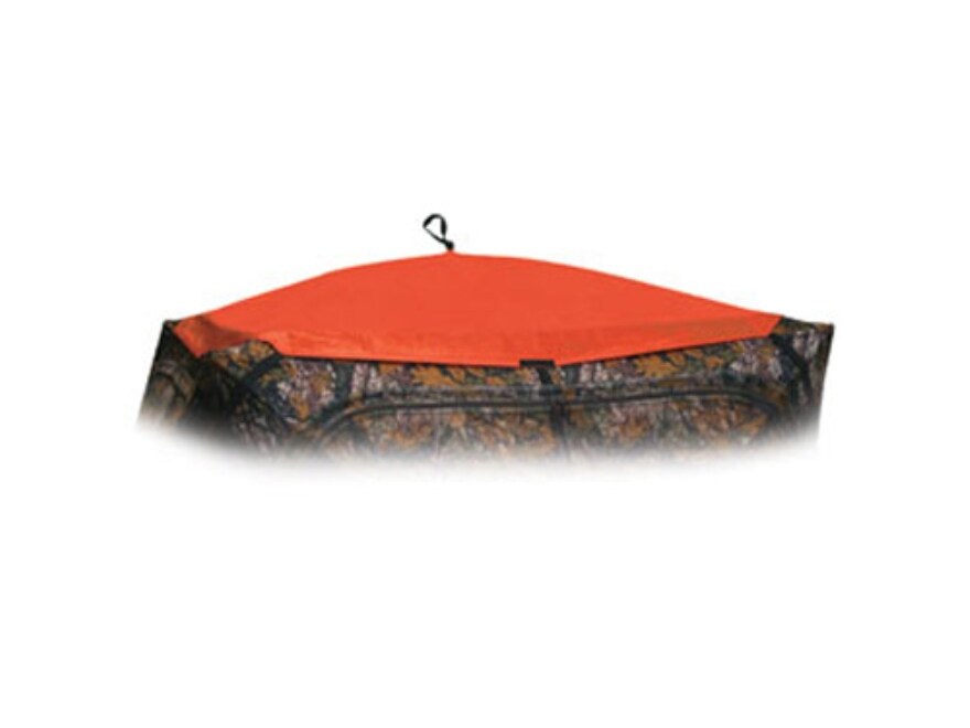 ground blind orange cap