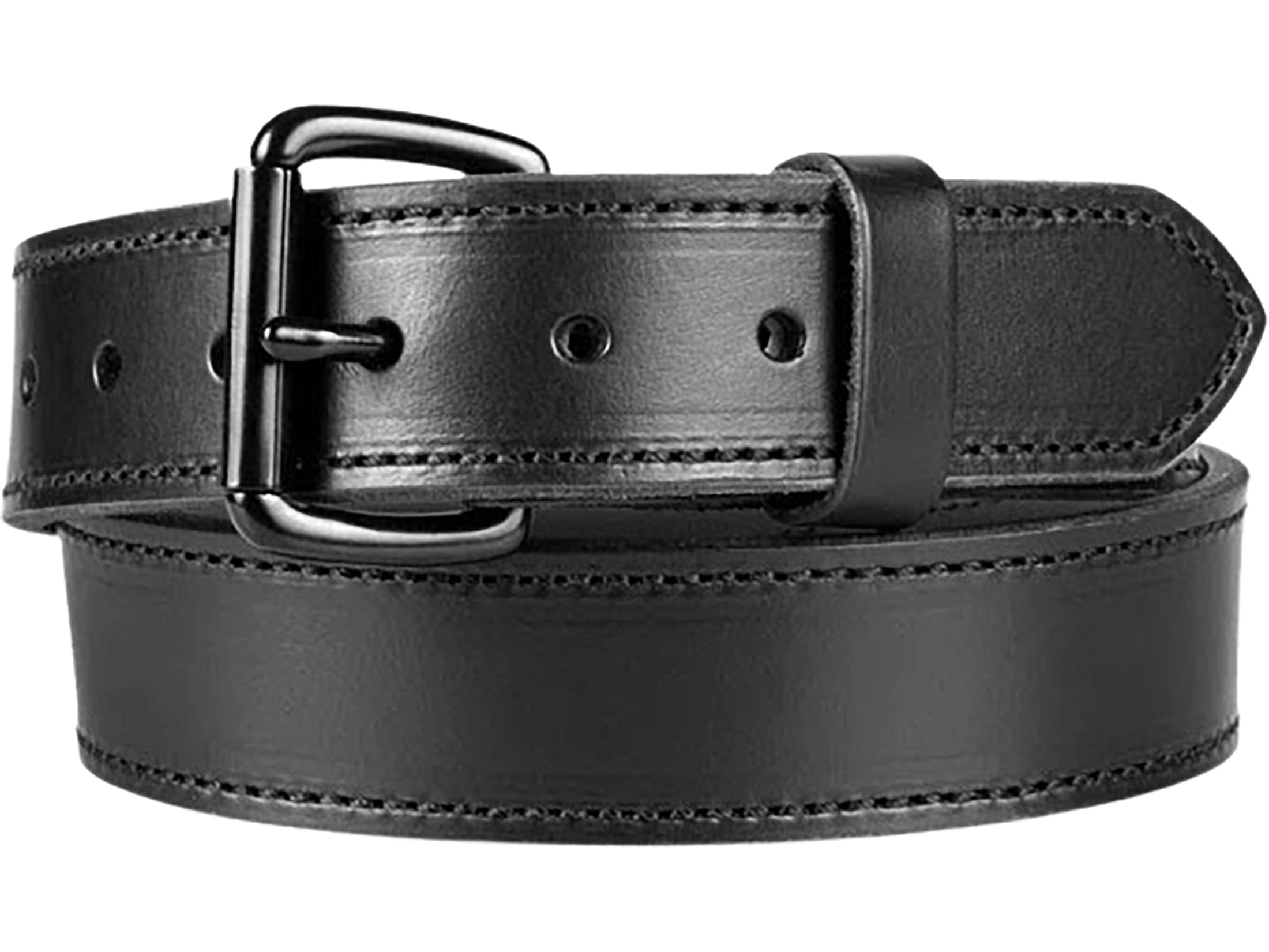 The Upland Belt , Black Full Grain Leather