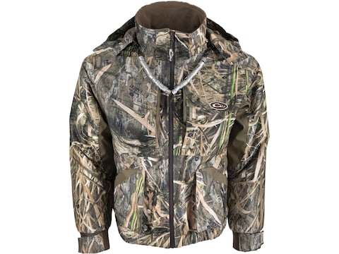 Drake Men's Refuge Waterfowler's Wading Jacket Mossy Oak Blades