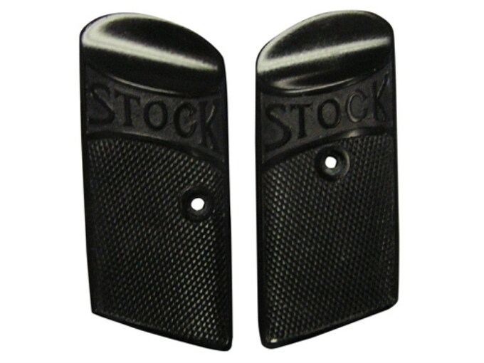 Vintage Gun Grips Franz Stock 32 ACP Polymer Black