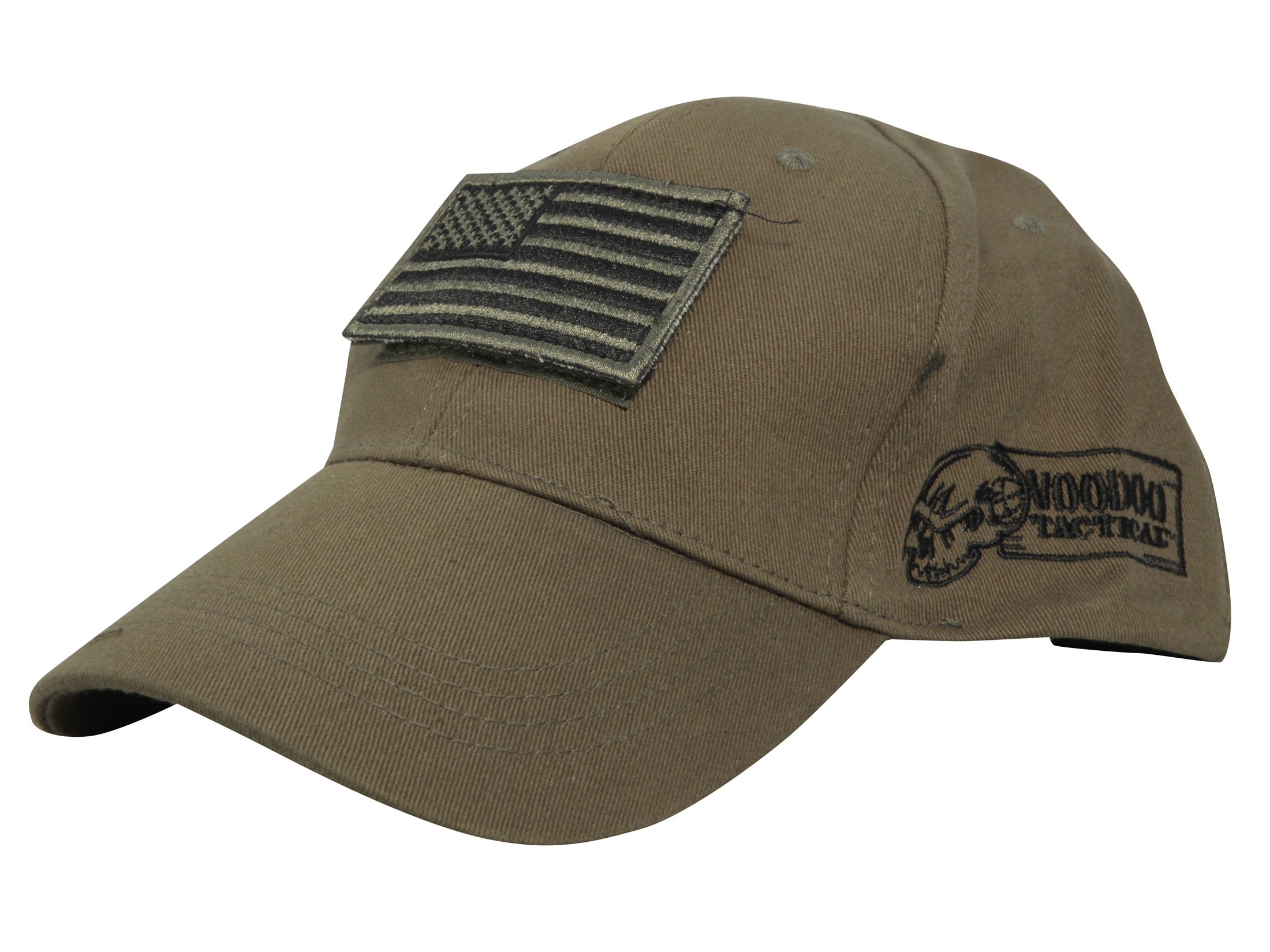 Lure Trucker Hat in Sand/Olive Green