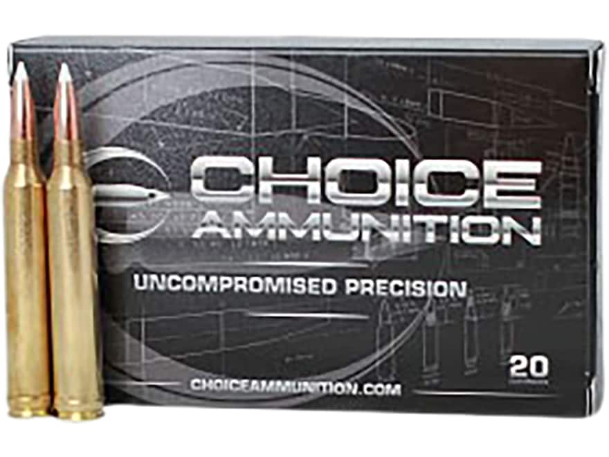 Choice 7mm Remington Magnum Ammo 160 Grain Nosler AccuBond Polymer Tip Box of 20