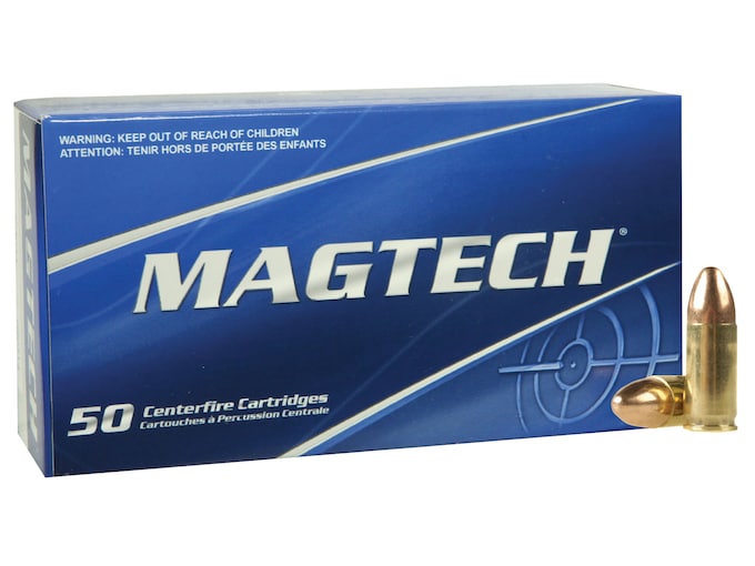 Magtech Sport Ammunition 9mm Luger 115 Grain Full Metal Jacket