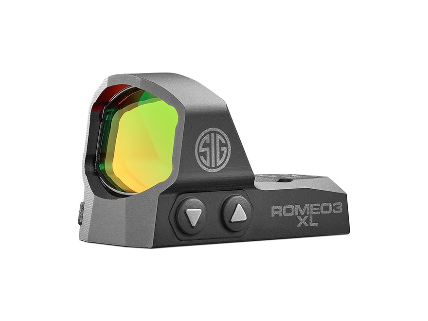 SIG SAUER ROMEO3 実物 Sig Sauer ROMEO3 XL Reflex Red Dot Sight 1x35mm 1 MOA Adjustments 6
