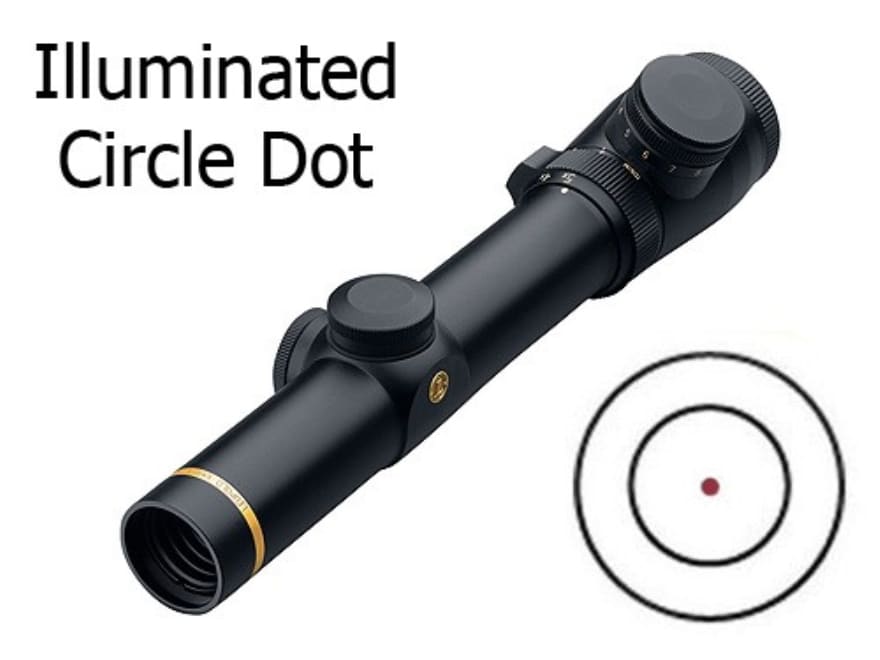 Leupold VX-III Rifle Scope 30mm Tube 1.5-5x 20mm Metric Illuminated