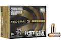 Federal Premium Personal Defense 9mm Luger Ammo 124 Grain Federal HST Jacketed Hollow Point Case of 200 (10 Boxes of 20)