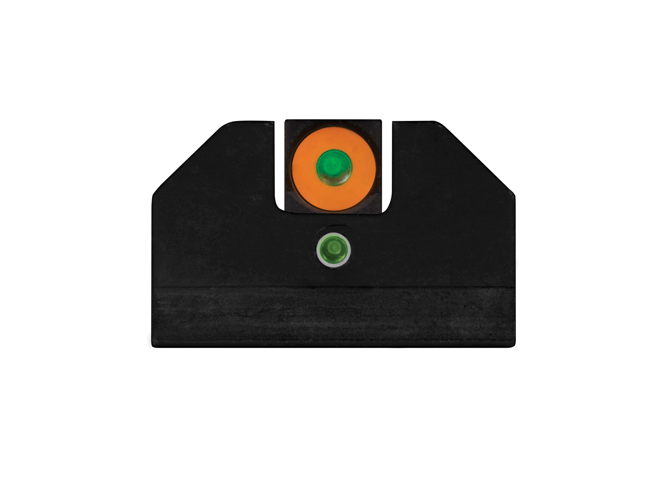 XS Sight Systems F8 Night Sights S&W M&P Full Size/Compact Models Green Tritium Front with Orange Ring/Green Tritium Rear Metal Housing Matte Black Finish