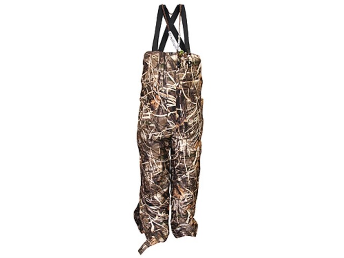 Drake Men's LST Bibs Insulated Waterproof Polyester Realtree Max4