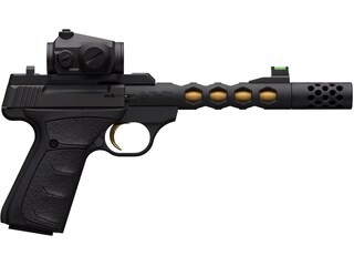 Browning Buck Mark Plus Vision UFX Semi-Automatic Pistol 22 Long Rifle 5.9" Barrel 10-Round Black Gold with Vortex Crossfire image