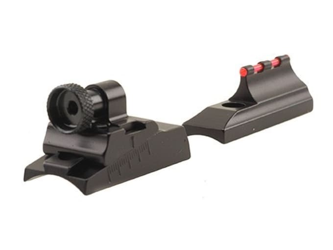 Williams WGRS-Optima Guide Receiver Peep Sight Set with Front Fire Sight Aluminum Black
