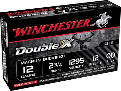 Winchester 12 Gauge Ammunition WEX12H4 2-3/4 #4 Steel Shot 1