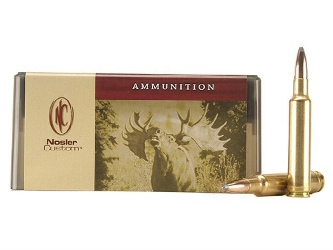 Nosler Custom Ammo 338-378 Weatherby Mag 250 Grain Partition Spitzer