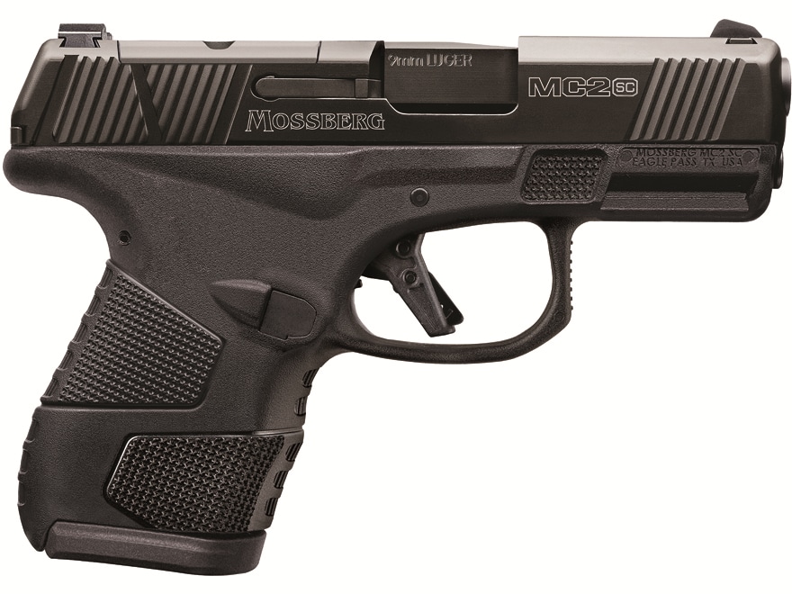 Mossberg MC2sc 9mm Luger Pistol 3.4 Barrel 10+1 Round Black