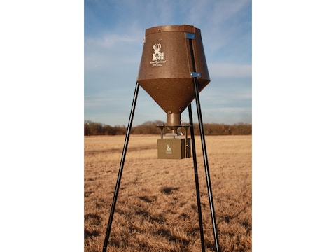 Boss Buck All Auto System 12 V 350lb 2 In 1 Leg System Game Feeder